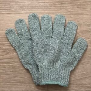 Shower spa buffing gloves